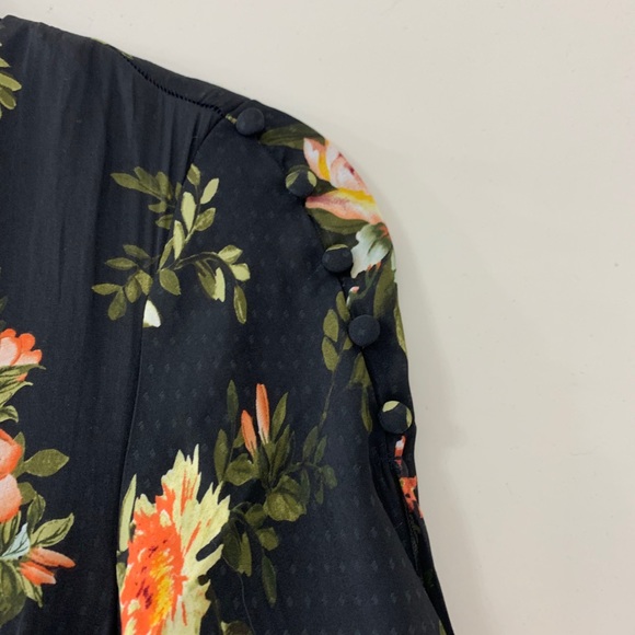 H&M Floral print dress Size 6 - Picture 3 of 4